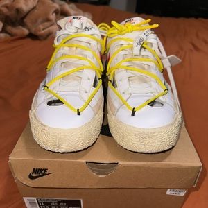 Nike x Off white blazers low. Size 11 worn once.